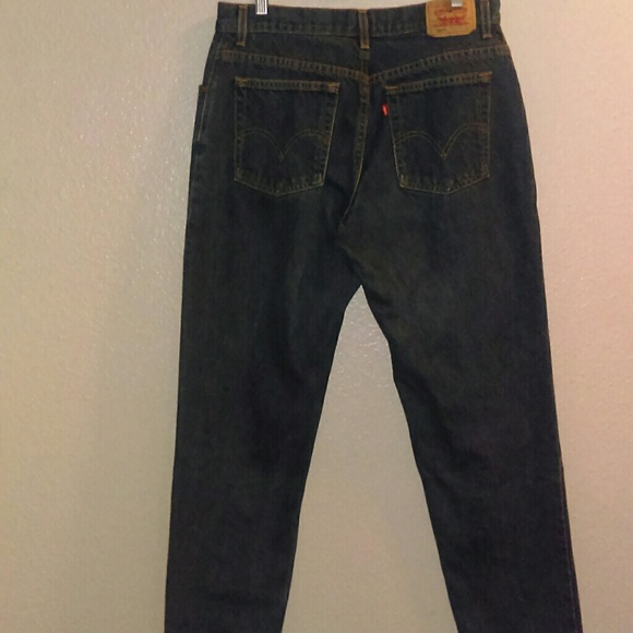Levi's classic relaxed size 14 550 jeans - Picture 4 of 5